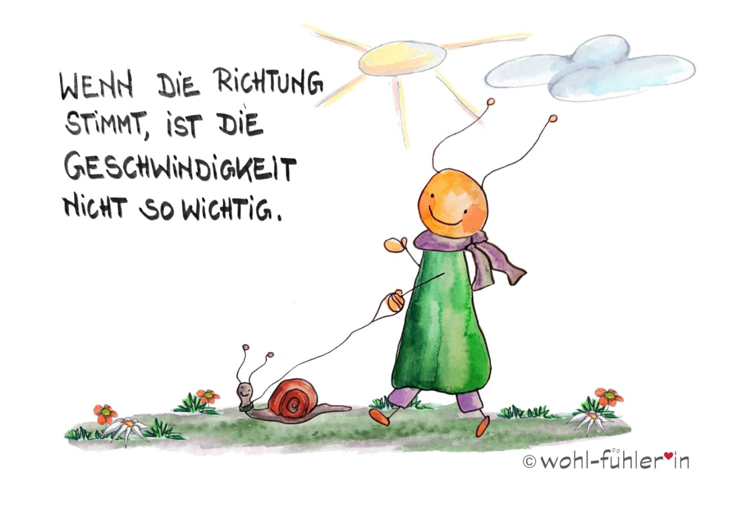 Wenn die Richtung stimmt